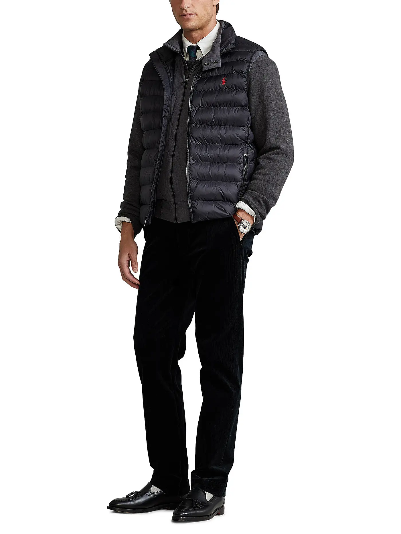 POLO RALPH LAUREN | Steppgilet | schwarz